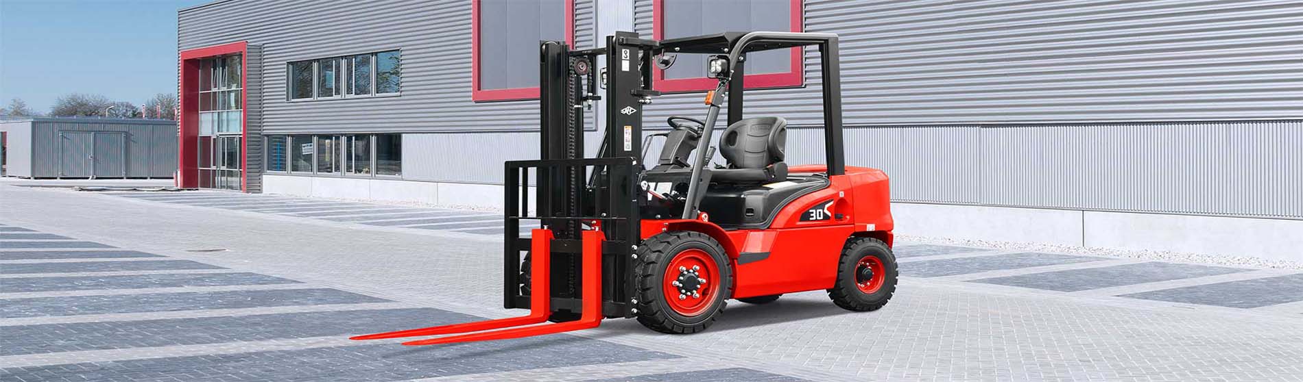 Forklift hire Southall unloading pallets from a commercial truck