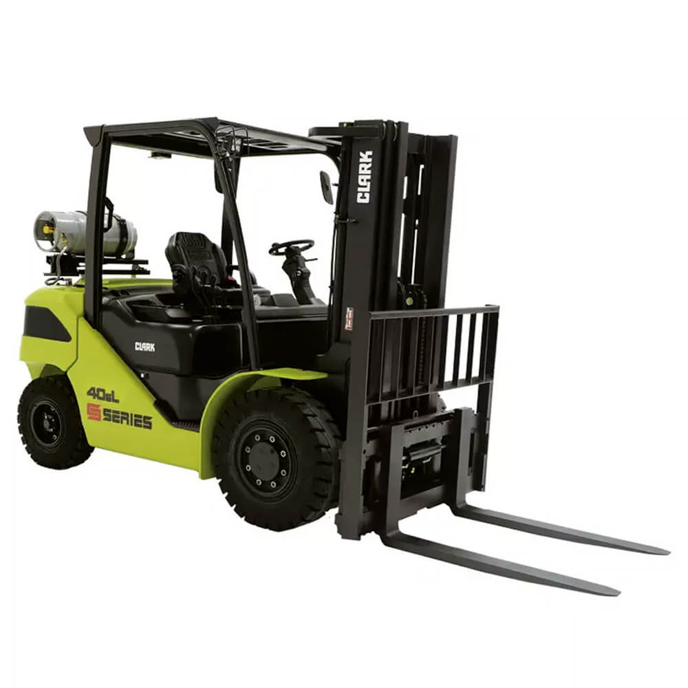 Forklift unloading commercial goods from a lorry in Southall
