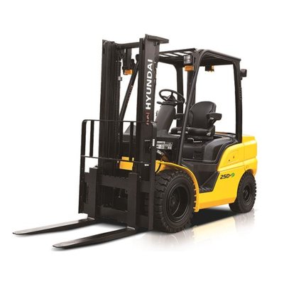 Forklift unloading pallets from a truck in Southall